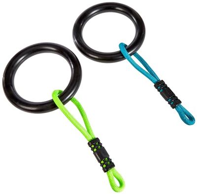 Slackers Ninja-ringen, 2 extra ninja-ringen voor de Slackers Ninja Line, diameter 15 cm, met bevestigingsmateriaal, 980032