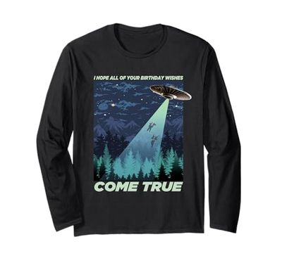 Spero che tutti i tuoi auguri di compleanno si avverino Maglia a Manica