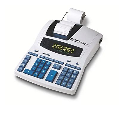 IBICO CALCULATRICE IMPRIMANTE DE BUREAU 1231X PROFESSIONELLE