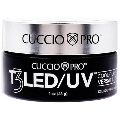 T3 LED/UV Sparkle Gel - Platinum 28g (1oz)