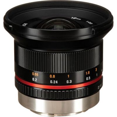 Rokinon 12 mm F2.0 Ncs CS ultra grandangolare Sony E-Mount