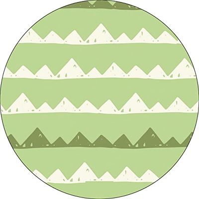 Bonateks, Runt digitalt tryckt musmatta, halkfri undersida, för kontor och hem, diameter: 22 cm