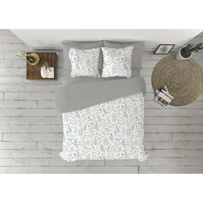 Pierre Cardin Set copripiumino AURIN grigio letto da 180 3 pezzi