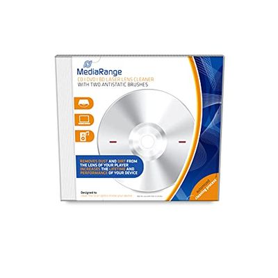 MediaRange CD|DVD|CD de nettoyage laser BD avec Brosse Antistatique