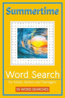 Summertime: Word Search - for Adults, Seniors and Teenagers: 55 Word Searches | Word themes are about Summertime, Summer Holidays and More | 6x9 ... Gift for Vocations, Holidays and Chill time.
