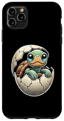 Carino Cartoon Baby Tartaruga cova da Egg Shell Custodia per iPhone 11 Pro Max
