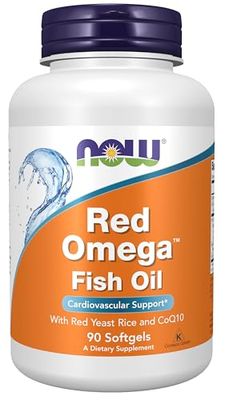 NOW Foods Red Omega (Red Yeast Rice) - 90 softgels