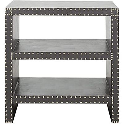 Safavieh Azeo Zijtafel 59x39x59.94 cm Grijs