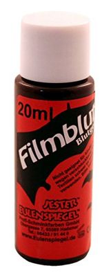 Eulenspiegel 405086 - filmbloed/bloedgel, helder, 20 ml, theaterbloed, Halloween, carnaval, themafeest
