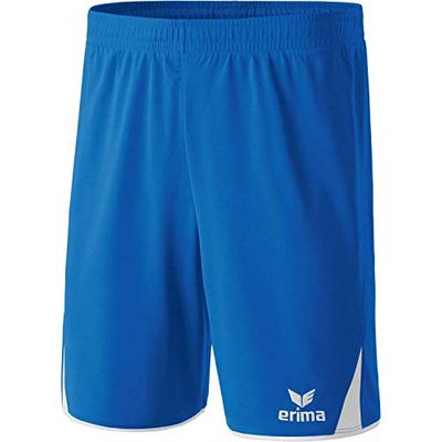 Erima, Pantaloni Corti Uomo 5-Cubes, Blu (New Royal/Weiß), M