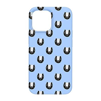 Bonamaison Digitaal bedrukte hoes compatibel met iPhone 12 Pro, telefoonhoes, beschermhoes, stootvast, siliconen, flexibel