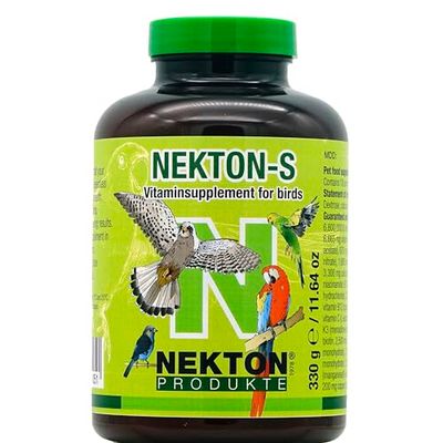 NEKTON -S Multivitamin Preparation for Birds Vitamins, Amino Acids, Minerals and Trace Elements Made in Germany (330 g)