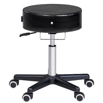 Master Massage Costco Rolkruk, draaikruk, werkkruk, praktijkkruk, cosmeticakruk, kruk, zwart
