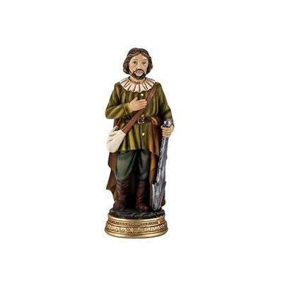 DRW Figurine San Isidro Labrador Resin Hand Painted 13 cm