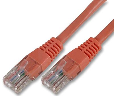 Pro Signal CCAPLEAD 2MORANGE RJ45 Ethernet Patch Lead with CCA Conductor, 2m, Orange