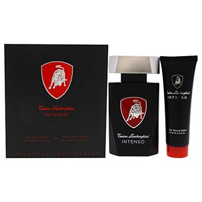 Tonino Lamborghini Intenso For Men 2 Pc Gift Set 4.2Oz Edt Spray, 3.0Oz After Shave Balm