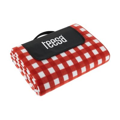 Teesa Coperta da picnic con isolamento 200 x 300 cm scozzese rosso TSA8904-1