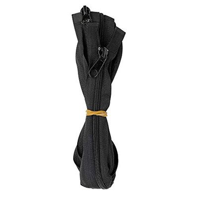 Ferrino Zipper N.8 Detachable 160 cm, Accessori, Alpinismo e Trekking Unisex Adulto, Nero, Taglia Unica