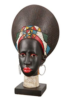 Casablanca Decorative Women's Bust Sculpture Figure Made of Resin Decoration Living Room You Gift for Women Birthday Mother's Day Height 34 cm