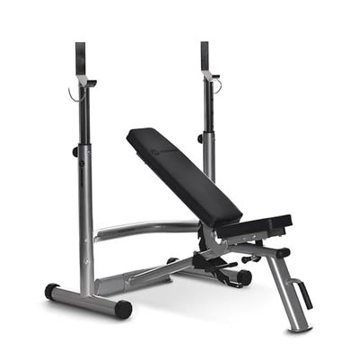 Horizon Fitness, Supporto bilanciere Adonis, Lega di acciaio, Argento (Silber)