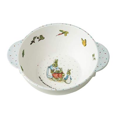Petit Jour Paris - Peter Rabbit skål med handtag - för en hälsosam frukost!, flerfärgad