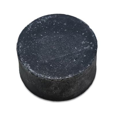 Klar Seifen 11271 - Ricarica per sapone da barba con carboni attivi, 110 g, senza olio di palma, adatto per pelli sensibili/grasse, inclini all'acne, sapone