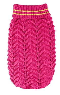 Record - Dolly hondentrui met kanten afwerking met opstaande kraag voor een romantische en elegante stijl, gatlijn en machinewasbaar | fuchsia, XXS
