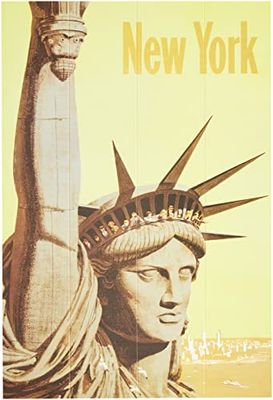 Piddix (New York) Impression sur Bois, Multicolore, 40 x 59 cm