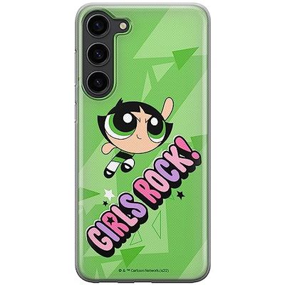 ERT GROUP mobiltelefonfodral för Samsung S23 PLUS originalt och officiellt licensierat The Powerpuff Girls mönster The Powerpuff Girls 046, fodral tillverkad av TPU-plast