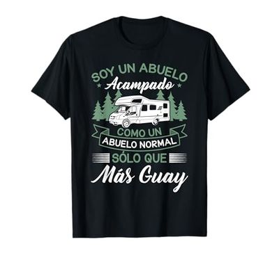 Camper RV Abuelos Guays Conduciendo Autocaravanas Camiseta