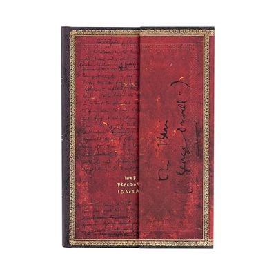 Paperblanks Hardcover Journal Orwell, Nineteen Eighty-Four | Unlined | Mini (100 × 140 mm) (Embellished Manuscripts Collection)