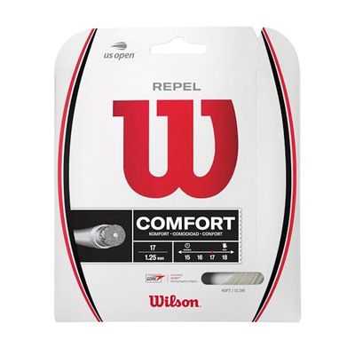 Wilson Repel 17 Set (Natural) Tennis String, Corde Unisex Adulto, 17G