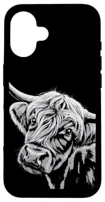 Highland Cow Case for iPhone 16