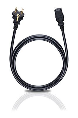 Oehlbach D1C17040 - Cabo de alimentação, 1,5 m, preto