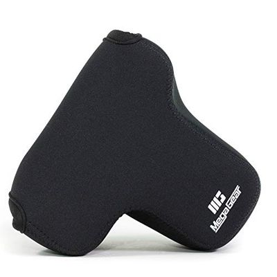 MegaGear MG865 Estojo de câmara ultra leve, de neoprene para Fujifilm X-T3, X-T2 (XF23 mm, XF56 mm 18-55 mm Lens), preto, branco