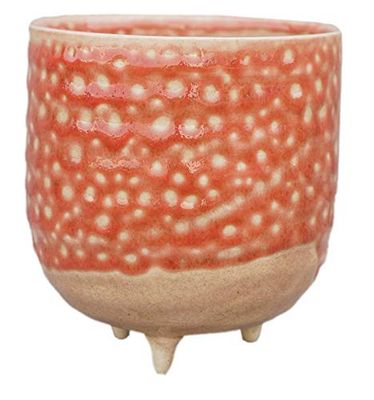Ivyline Titan Reactive Glaze Fioriera con Piede H7Cm P7Cm