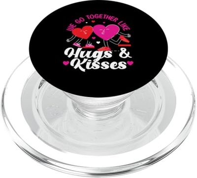 Vamos juntos como abrazos y besos PopSockets PopGrip para MagSafe