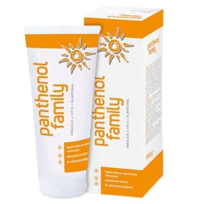 Panthenol Family - Emulsione post-abbronzatura per tutta la famiglia con vitamina E