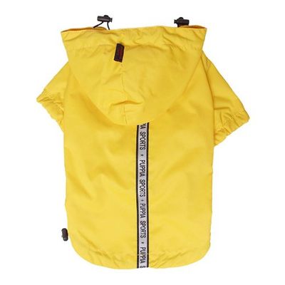 Puppia Base Jumper Regenjas, klein, geel