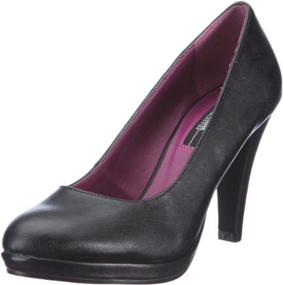 s.Oliver Selection 5-5-22423-38, Scarpe con Tacco Donna, Nero (Schwarz (Black 1)), 42