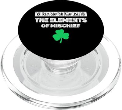 Travesuras Los elementos de la travesura Día de San Patricio PopSockets PopGrip para MagSafe