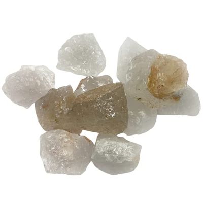 VIE Naturals Raw Rough Cut Crystals Pack, 1kg, Clear Quartz