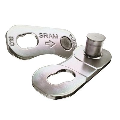 Connettore a catena SRAM Powerlock a 12 velocità (1 pacco da 2 pezza) Connettore D1 Cadena 12V Argento, unisex per adulti, multicolore