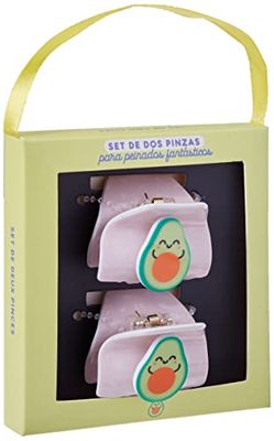 Set de dos pinzas para peinados fantásticos - aguacate - Mr. Wonderful