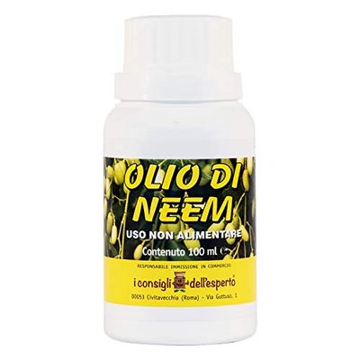 I Consigli dell'Esperto - Aceite de nim 100 ml – Repelente natural para plantas contra insectos y parásitos dañinos – Puro y prensado en frío