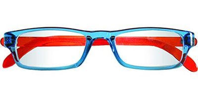 Prontoleggo Occhiali Da Lettura Prontoleggo Mod. Lumina Azzurro/Arancione - Diottria +3,00-180 g
