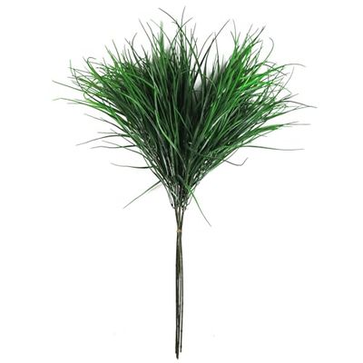 Leaf Design Artificial Flowers, 6 X 100cm Grass Foliage Stem