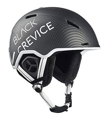 Black Crevice Casque de Ski Unisexe pour Adulte Vail Noir/Blanc Taille L (58-61 cm)