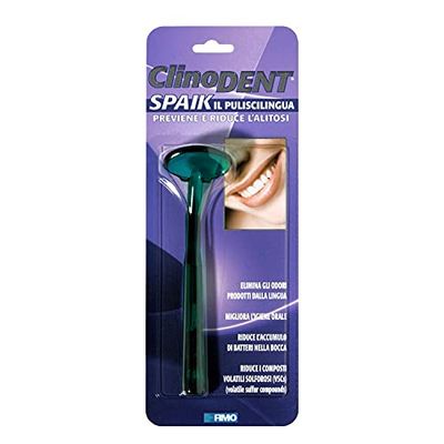 Clinodent SPAIK il Puliscilingua - Nettalingua Raschietto Lingua - Dispositivo medico