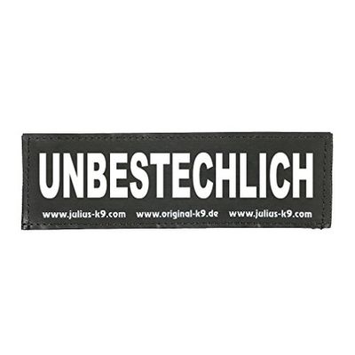 Julius K9 8151640 2 Velcro stickers L. Onopvallend